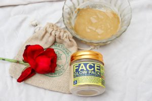 Organic face pack